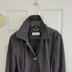 Woman's Coat, Calvin Klien, XXL, Grey